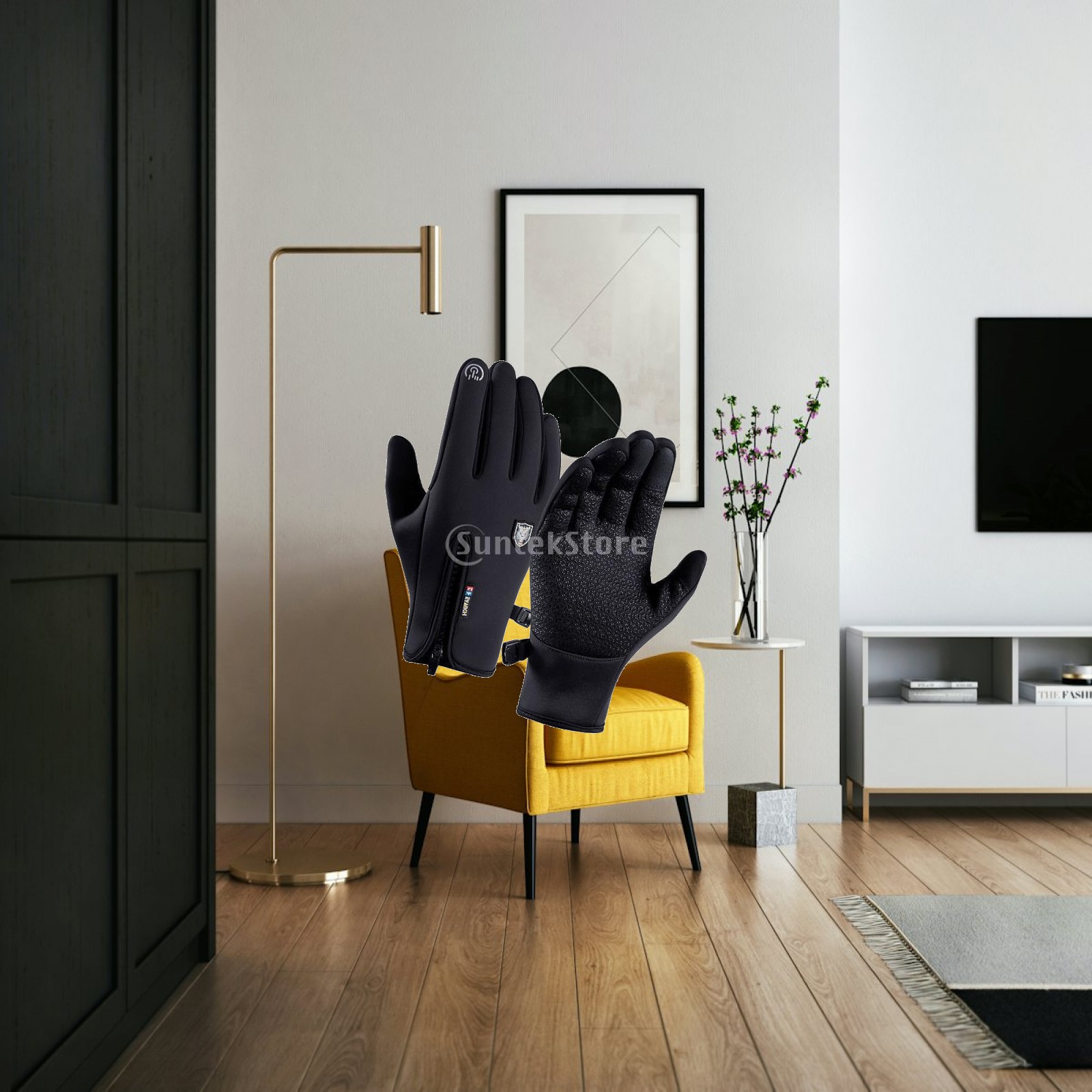 Winter Glove Insulated - Ski Gloves Heat Keep Anti Slip