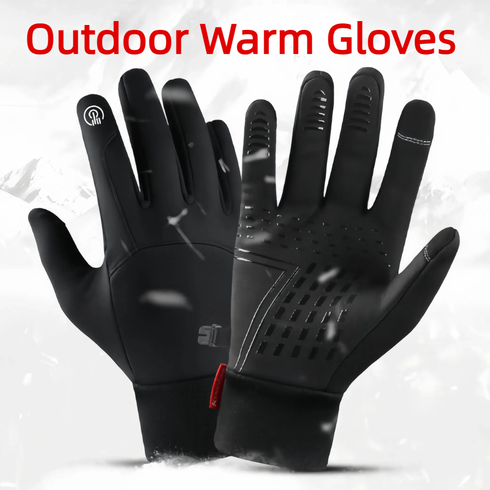 Ski Glove Waterproof - Winter Waterproof Cycling Gloves Touch Screen