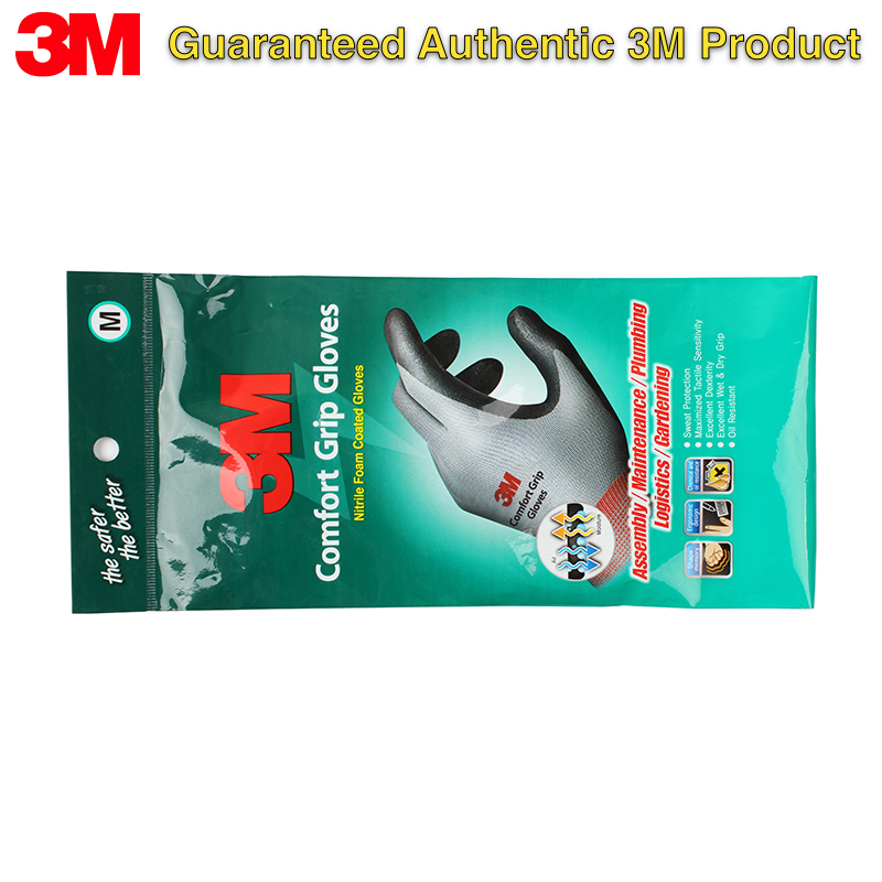 3M Work Gloves Comfort Grip We - Nitrile Mechanic Glove 评论和价格