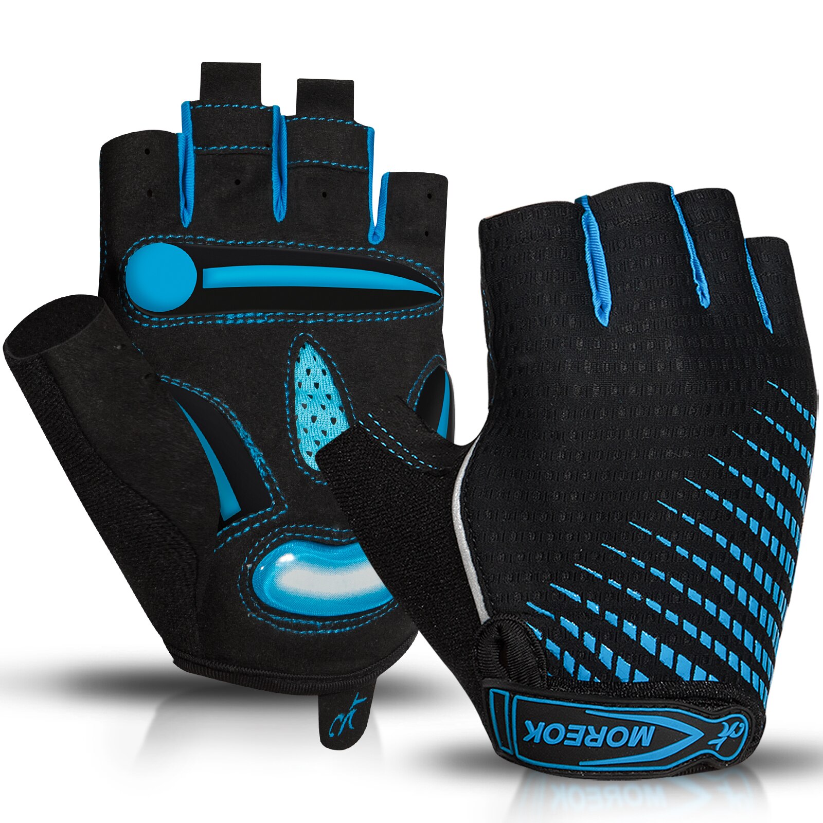 MOREOK Cycling Gloves,Breathab - Cycling Glove Padded 评论和价格
