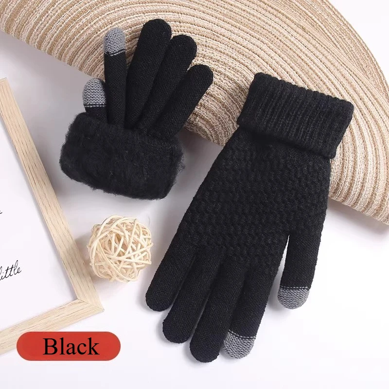 2026 Winter New Plush Lined Th - Wool Glove Lined 评论和价格