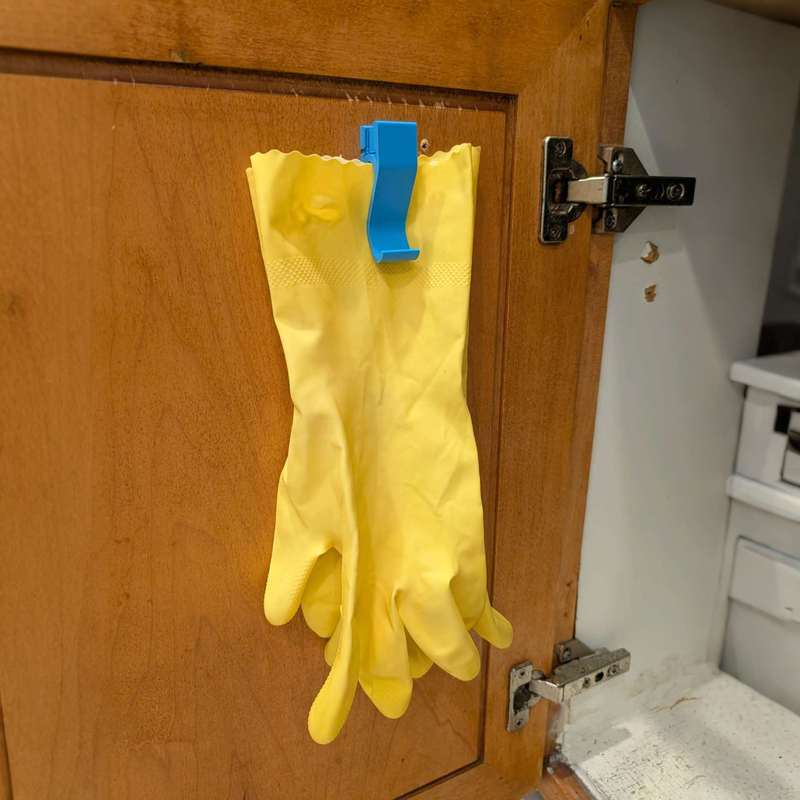 Kitchen Bathroom Wall Hanging  - Rubber Glove Cleaning 评论和价格