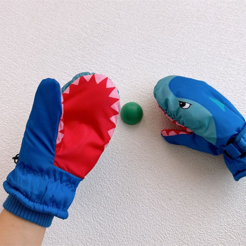 Cartoon Children Ski Gloves Wa - Ski Glove Waterproof 评论和价格