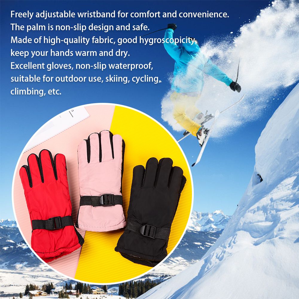 New Children Adult Winter Snow - Ski Glove Waterproof 评论和价格