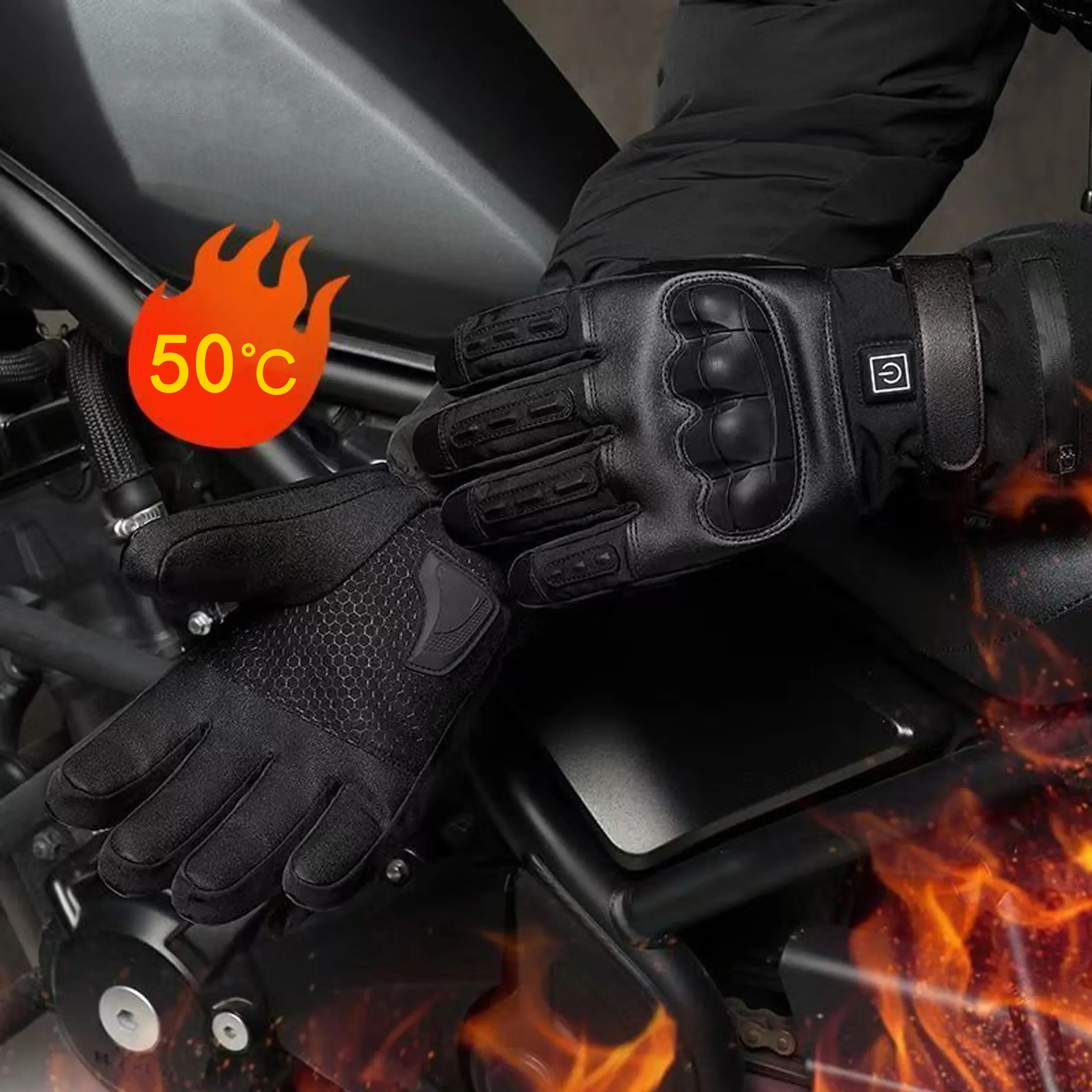 Electric Heated Gloves Thermal - Ski Glove Waterproof 评论和价格