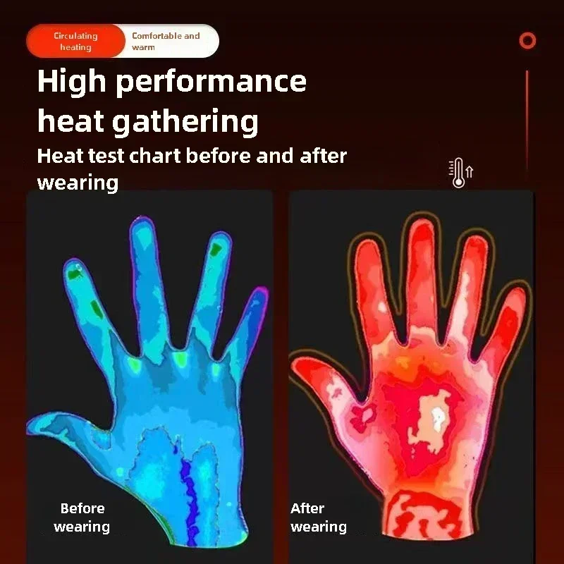 Electric Heated Gloves Thermal - Ski Glove Waterproof 评论和价格
