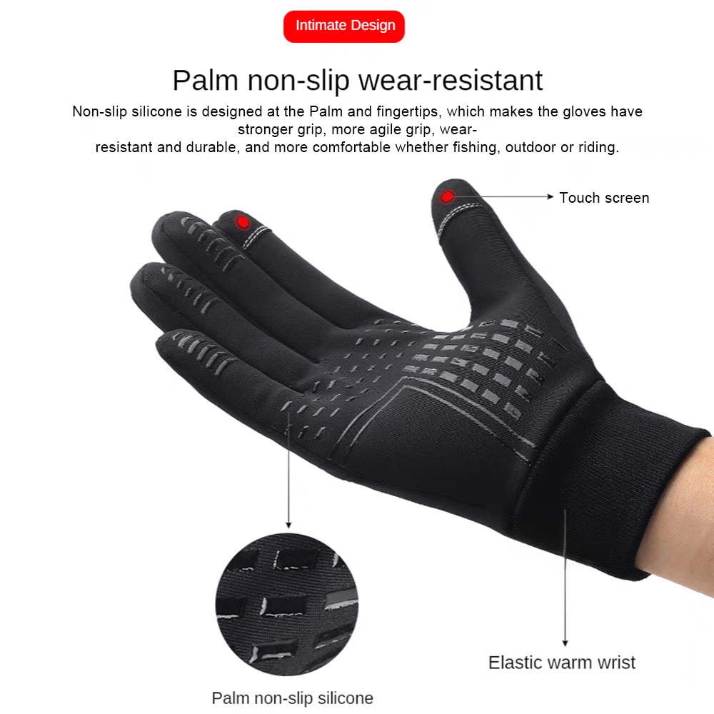 Autumn Winter Men Women Gloves - Ski Glove Waterproof 评论和价格